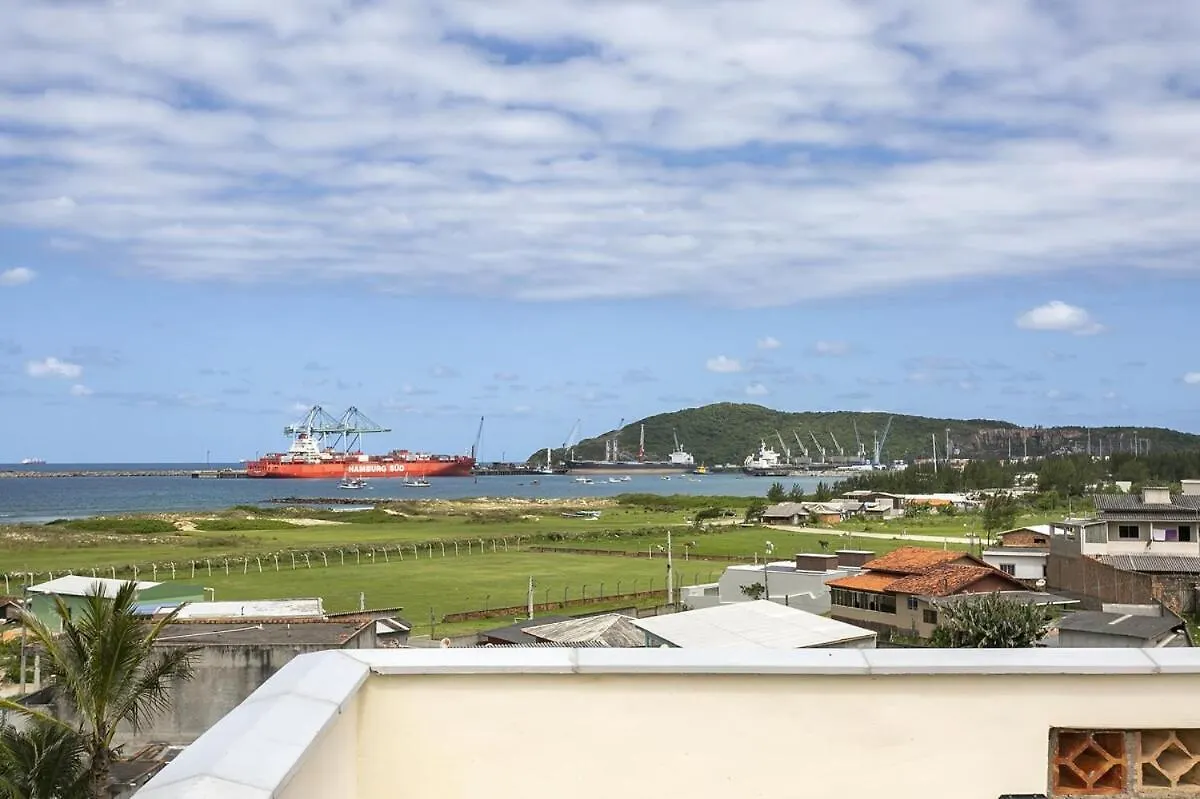 Jacuzzi Privativa Com Vista Deslumbrante Do Mar Villa Imbituba  Brasilien