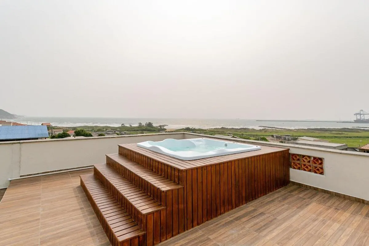 Prázdninový dům Vila Jacuzzi Privativa Com Vista Deslumbrante Do Mar Imbituba